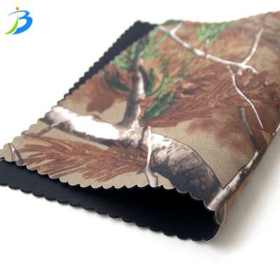 Jianbo 2019 New Design Camo Neoprene Fabric 2MM 35%SCR With Camo Fabric For Battle Fatigues and Gloves